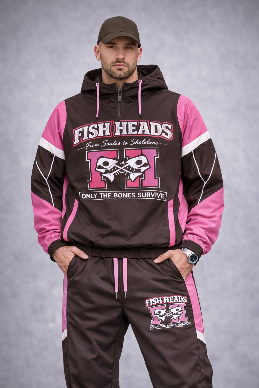 Fish Heads “From Scales to Skeletons” Windbreaker Set