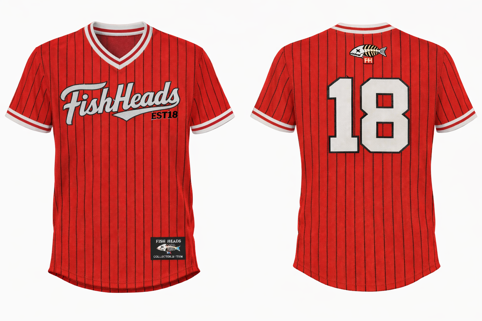 FishHeads “Bones League Jerseys”