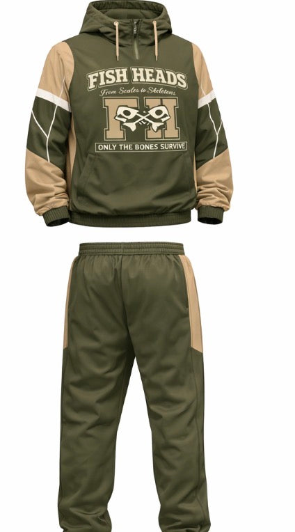 Fish Heads “From Scales to Skeletons” Windbreaker Set