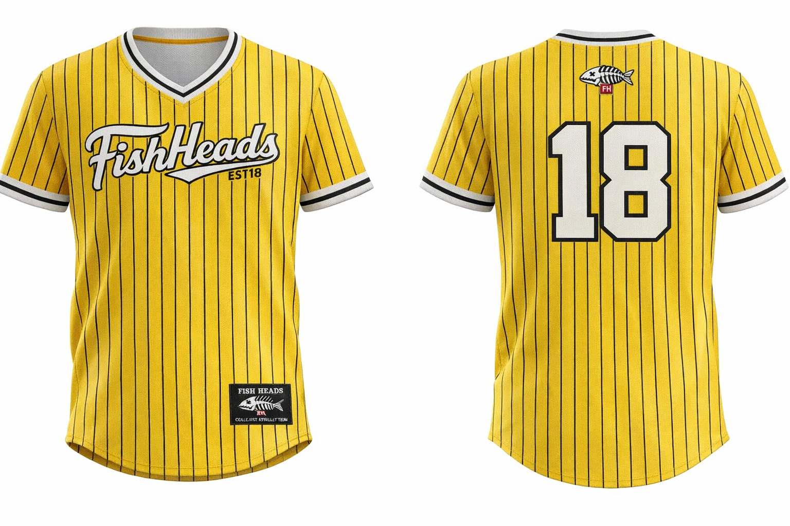 FishHeads “Bones League Jerseys”