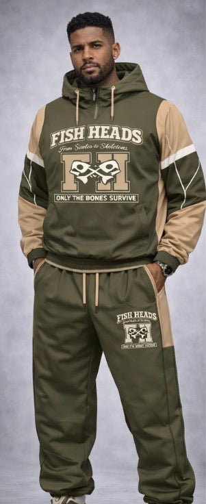 Fish Heads “From Scales to Skeletons” Windbreaker Set