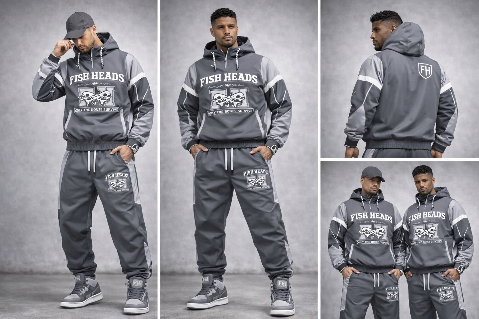 Fish Heads “From Scales to Skeletons” Windbreaker Set