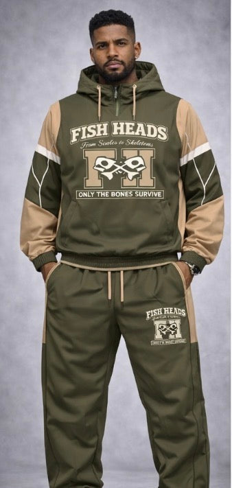 Fish Heads “From Scales to Skeletons” Windbreaker Set