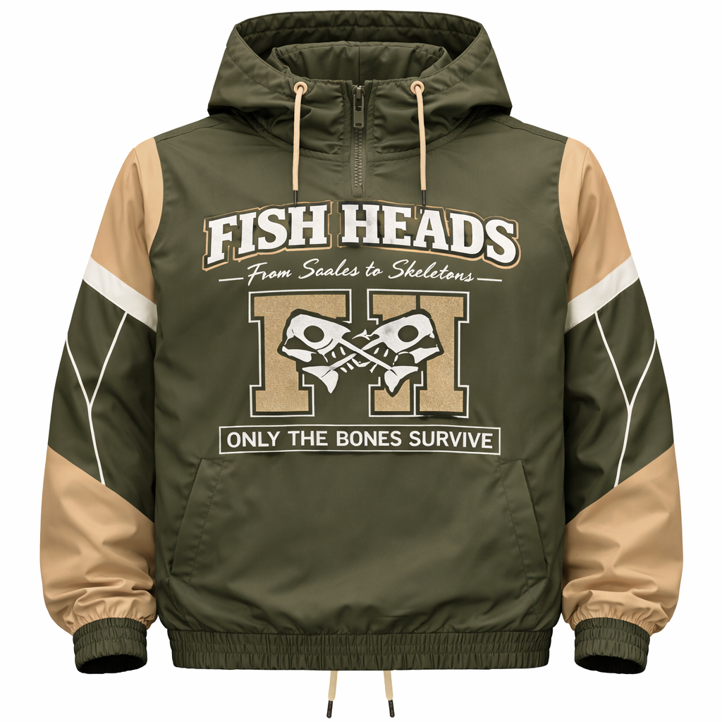 Fish Heads “From Scales to Skeletons” Windbreaker Set